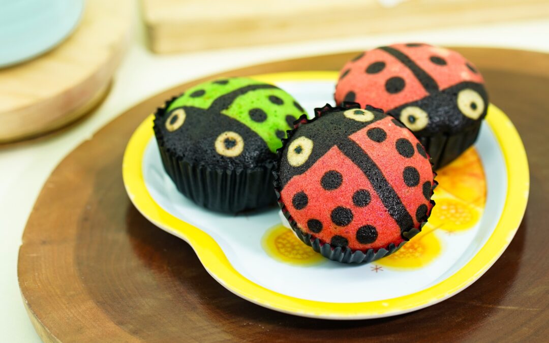CUP CAKE LADYBUG