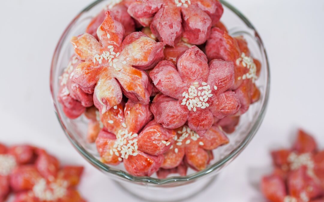 PEACH BLOSSOM PASTRY