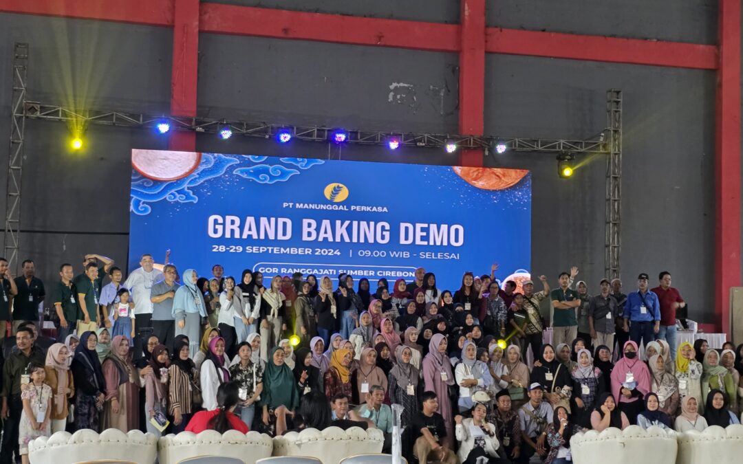 Grand Baking Demo PT Manunggal Perkasa di GOR Ranggajati Sumber, Cirebon