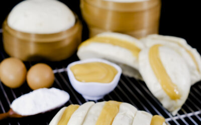 STEAMED KAYA BREAD