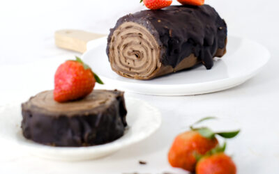 TRIPLE CHOCO TOWER CAKE