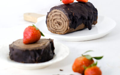 TRIPLE CHOCO TOWER CAKE