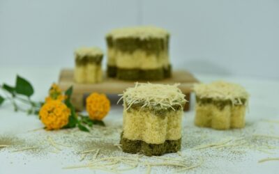 MATCHA MILK LATTE CAKE