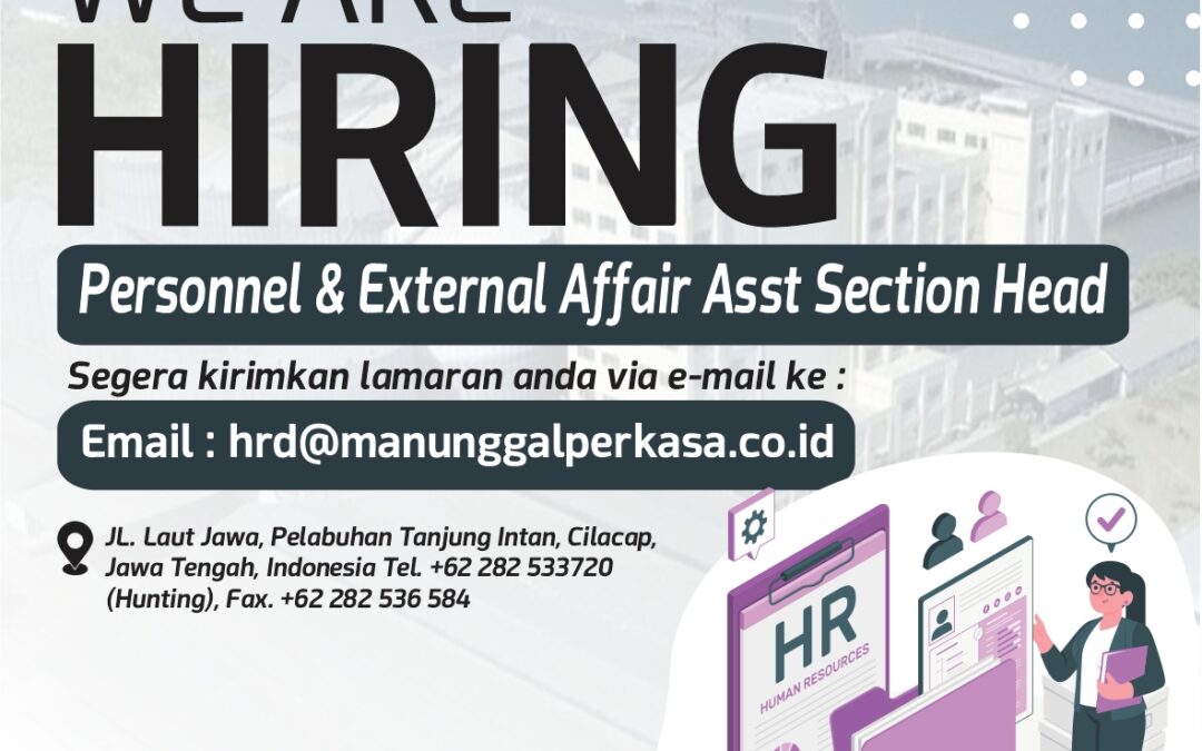 Personnel & External Affair Asst Section Head