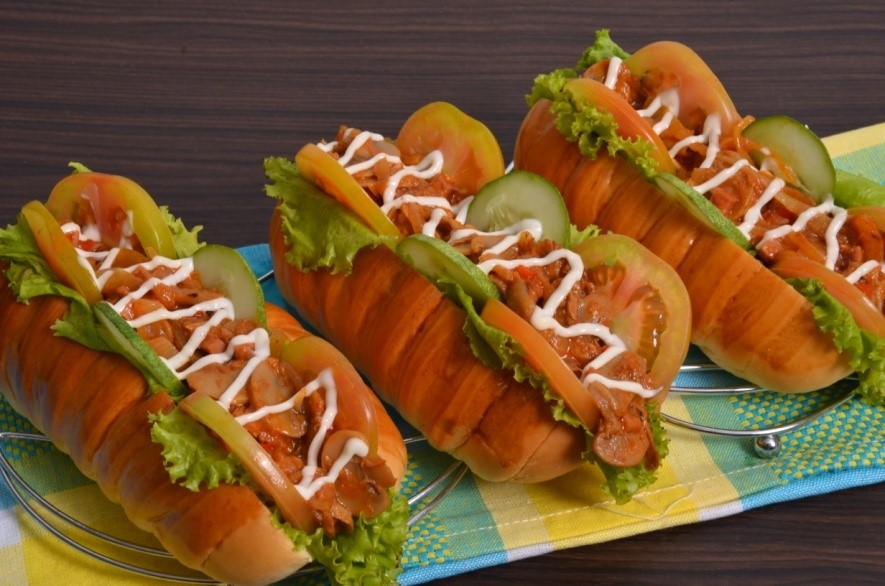 HOT DOG TUNA MUSHROOM