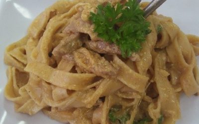 Fetucini Bumbu Rendang Belimbing