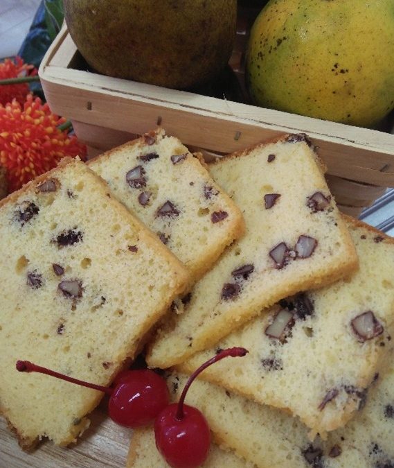 Chiffon Jeruk Bintik Keju