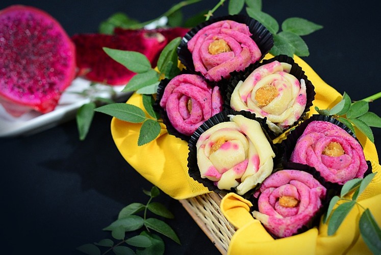 Dadar Mawar Buah Naga