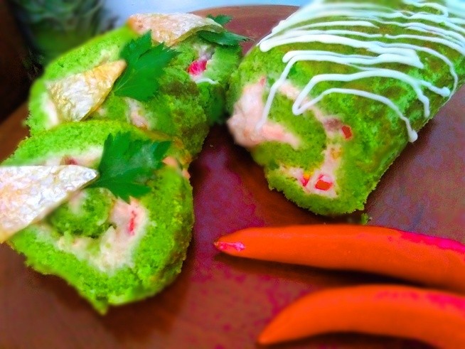 Swiss Roll Isi Krim Salmon