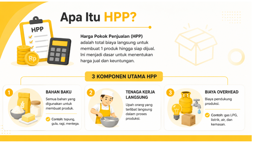 Baru Mulai Usaha Kuliner? Kenali Apa Itu HPP (Harga Pokok Penjualan)