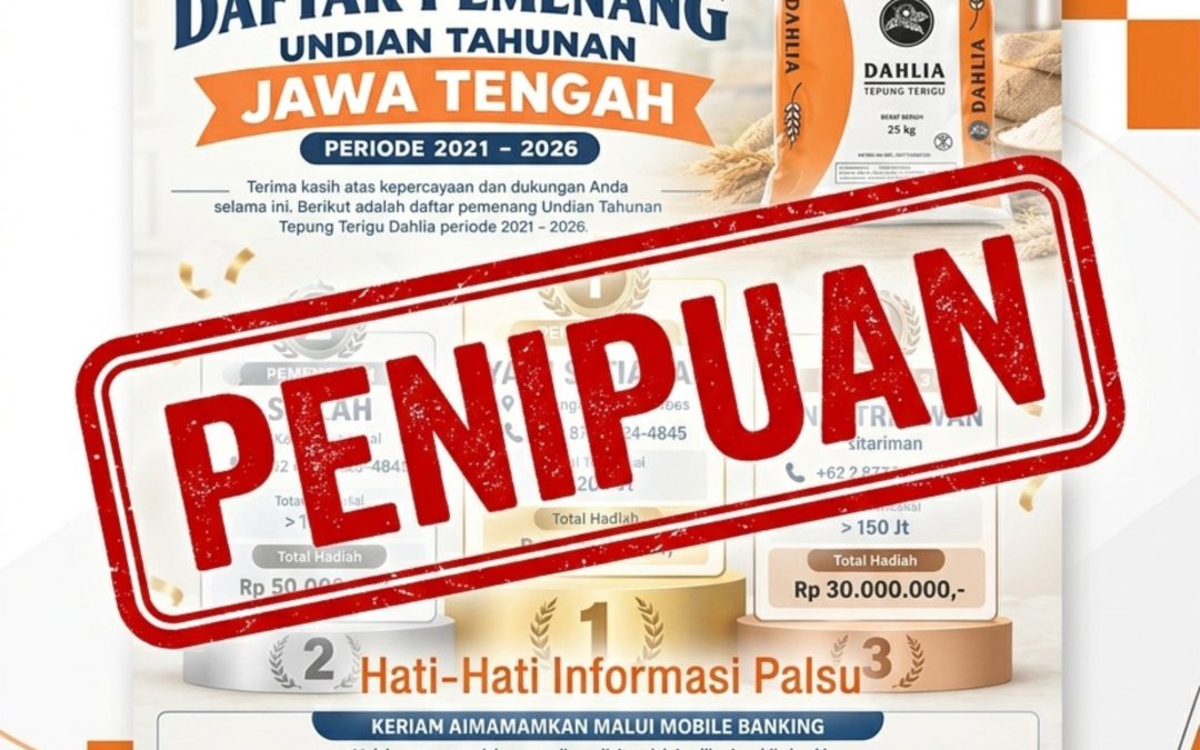 KLARIFIKASI RESMI INFORMASI PALSU / HOAX